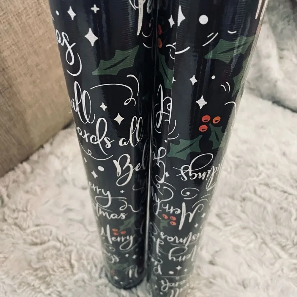 Christmas Nicole Miller Print Premium Gift Wrap Wrapping Paper Roll